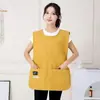 Nuevo Delantal Chaleco Estampable con Logo Resistente a Salpicaduras de Agua y Aceite para Uso Doméstico en Cocina, Catering, Ropa de Trabajo Estilo Japonés, Moderno para Hombres y Mujeres