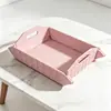 Caixa de Armazenamento Dobrável de Silicone Magnético Tapete Isolante Tábua de Corte Dobrável Multifuncional para Exterior Caçarola Espessa Tapete de Mesa Isolante Térmico