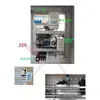 Gabinete de Controle de Linha de Material Automática Tremonha Linha de Material Transportador Helicoidal Linha de Material Caixa de Distribuição de Aço Inoxidável Gabinete de Distribuição Linha de Material Gabinete de Controle Remoto