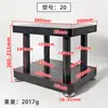Suporte de Caixa de Som Base de Mesa para Caixa de Som Tripé Pés com Espinho Almofada Amortecedora de Choque Suporte de Chão Suporte de Caixa de Som
