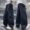 Novas roupas de outono para meninos: Calça casual plissada na frente, com punho ajustável, para crianças mais velhas, 2026 primavera/outono, calça reta solta de algodão, moderna