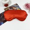 Gafas de viaje directo de fábrica para dormir con sombreado de seda suave sombreado elástico bordado gafas máscara para ojos