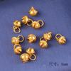 Novo Galvanizado Areia Pingente de Ouro Acessórios Óleo Gota Grande Furo Bead Liga Acessórios diy Jóias Pulseira Headwear Pingente