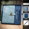 Cuaderno de Negocios Personalizado con Logo Imprimible, Actas de Reuniones de Oficina Corporativa, Libreta con Hebilla, Personalización de Cuaderno A5