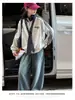 Conjunto de Roupa de Primavera e Outono para Meninas, Roupa de Outono para Crianças Maiores, Moletom com Gola Polo Estilo Coreano, Conjunto de Duas Peças com Calça de Pernas Largas para Crianças, Atacado de Roupas Infantis