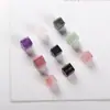 Yige Jewelry Cubos de Cristal Natural Amatista Cristal de Fresa Cubo Accesorios para Joyería DIY Cuentas al por Mayor
