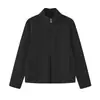 Dropshipping Chaqueta Cortavientos Nueva de Estilo Lulu para Mujer, Primavera, Cuello Alto, Corte Ajustado, Deportiva Casual, Top Adelgazante