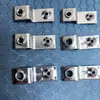 Peça de fixação de teto haste roscada 6mm 8mm 10 peças haste de suspensão peça de haste roscada cantoneira de fixação de perfil de aço leve acessórios de suspensão de metal