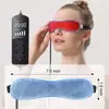Mascarilla para Ojos de Compresa Caliente con Carga USB Transfronteriza Calentamiento de Grafeno Temperatura Inteligente Ajustable de Tres Velocidades Calentamiento Mascarilla para Dormir con Vapor para Ojos