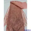 Tecido de renda com borlas bordadas e totalmente bordado vintage francês tecido de renda com lantejoulas para noivas