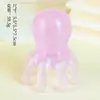 Masajeador de Cabeza Pulpo, Peine Masajeador de Meridianos del Cuero Cabelludo Pulpo, Cepillo Raspador de Terapia Capilar Multifuncional, Herramienta para Rascar la Cabeza