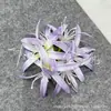 Horquilla de Flor para el Cabello DIY, Accesorio para el Cabello, Flor Artificial, Mismo Estilo que Yang Mi, Flor Falsa, Pinza Lateral para el Cabello, Venta al por Mayor de Materias Primas