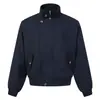 ARES Jaqueta Casaco Harrington Retro Cleanfit Fivela de Metal Masculina Curta Larga Estilo Old Money Outono Roupa Masculina