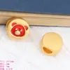 Acessórios para Pulseira DIY Borboleta de Desenho Animado Coelho Urso Shajin Antigo Fa Cruz Dourada Buraco com Furo Material com Contas para Pulseira Atacado