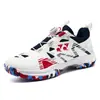 Zapatos Deportivos con Hebilla Giratoria, Zapatos para Hombre, Zapatos de Bádminton, Zapatos de Tenis, Zapatos de Tenis de Mesa, Horma Ancha, Suela Gruesa, Antideslizantes, Amortiguadores Zapatos de Ping-Pong y Bádminton