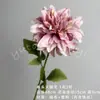 Ramo de flores artificiales de dalia estilo europeo vintage, perfecto para la decoración de escenas de boda y arreglos florales, hecho con flores de seda