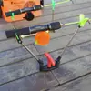 Caña de Pescar de Invierno Pesca en Hielo Caña Pequeña para Mar Caña de Pescar Telescópica Portátil Señuelo 60/70/80cm Caña de Pescar para Barco Calamar de Ocho Garras
