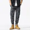 Pantalones de Trabajo Nuevo Estilo Primavera y Verano 2026 Marca Trendy Retro Japonés Pantalones Casuales Sueltos Pantalones Jogger Delgados con Múltiples Bolsillos