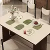 Jogo Americano de Mesa Estilo Medieval, Impermeável, à Prova de Óleo, Resistente ao Calor, Toalha de Mesa Lavável, Jogo Americano de Mesa de Centro para Sala de Estar Estilo Francês, Protetor de Superfície de Mesa