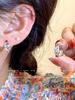Chica Dulce y Genial~ Pendientes de Mariposa de Lujo Ligero y de Alta Gama, Nuevo Estilo Minimalista de Moda 2026 Pendientes de Botón Dulces