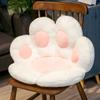 Bonito Cojín de Pata de Gato Transfronterizo Creativo Cojín de Silla para Cadera de Felpa con Forma de Pata de Oso Cojín Integrado para Sofá de Hombre Perezoso Alfombra de Piso para Dormitorio