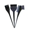 Set Portátil Mejorado Profesional de Brochas de Aceite de Tres Piezas Peine para Teñir el Cabello Set de Herramientas de Peluquería Barbería Peine para Casa