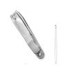 Cortador de unhas Spot Single, cortador de unhas tamanho pequeno, prata galvanizada, 211, cortador de unhas com faca para cortar unhas