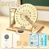 Modelo de Reloj de Sol Escuela Primaria Ciencia y Tecnología DIY Tecnología Pequeña Producción Hecho a Mano Reloj de Sol Ecuatorial Temporizador Antiguo Materiales Didácticos
