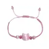 Pulsera de gato con cuentas para comercio exterior de Amazon, moderna y única, versátil para el uso diario, pulsera con cordón elástico, regalo de cumpleaños