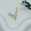 Pingente Transfronteiriço Quente Zodíaco Cobra Simples Sem Desbotar Pingente Feminino Nicho Senso de Design Tendência da Moda Novos Acessórios