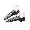 F8 LED de Emisión de Luz de Color Completo de Enchufe Directo Diodo Emisor de Luz de 8 mm Cabeza Plana RGB Tricolor Cuatro Pines Lámpara LED de Enchufe Directo Ultra Brillante