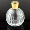 Botella de aromaterapia de punto de fábrica botella de vidrio pequeña botella de aromaterapia sin fuego Redonda Cuadrada hexagonal yurt botella vacía de aromaterapia