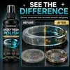 El spray limpiador y pulidor de resina KineShineX es adecuado para joyería de resina epoxi para eliminar rayones finos en la superficie.
