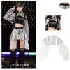 Disfraces de Hip-Hop Jazz para Niñas, Traje de Lentejuelas Jazz Street para Grupo de Chicas, Disfraces de Baile de Escenario Pasarela para Niñas