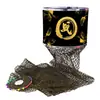 Malla Especial Negra de Polietileno Negro Oro 0kg Protección de Peces de Pozo Negro Anillo de Acero Inoxidable Tejido a Mano Pozo Negro 0kg Protección