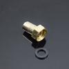 Conector de medidor de água de cobre 4 pontos 6 pontos de aço inoxidável 1 polegada 1,2 polegada 1,5 polegada bomba de água doméstica viva reduzindo conector 20