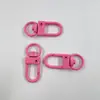 Trinco de Porta Pintado em Cores de Macaron Acessório DIY Fivela Giratória Bolsa de Boneca Pingente de Contas Chaveiro