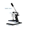 Máquina de Corte e Vinco Elétrica, Máquina de Estampar com Matriz, Máquina de Corte e Vinco com Pressão Manual, Máquina de Alimentação de Material, Máquina de Corte, Máquina de Perfuração