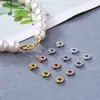 Cierre Sencillo de Plata de Ley S925 para Collar Kit de Materiales para Collar Pulsera DIY Cierre en Forma de U Accesorios Conector de Perlas