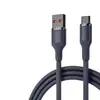 Cabo de Dados Tungstênio Tecido Lava 100W Carregamento Super Rápido Adequado para Carregamento Rápido da Série Typec