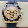 Reloj para Hombre Rolex Daytona Serie 40mm Multifuncional Cronógrafo Incrustado de Diamantes Mecánico Totalmente Automático Aliexpress