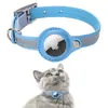 Nuevo Set de Posicionamiento para Gato Mascota Airtag 2025 Collar Reflectante de Rastreo Adecuado para Mascotas Nocturnas