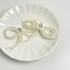 Coreia do Sul Fivela de Sapato Pérola Laço Sapato com Contas Pérolas Acessórios para Sapato Feminino Versátil Flor de Sapato Fivela Decoração de Tênis