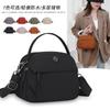 Bolsa Pequeña Casual para Monedas de Teléfono Móvil Estilo Coreano Moda Bolso de Hombro para Mujer Ligero Nylon Mini Bolso Cruzado Bolso de Mano