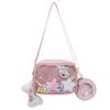Bolso de mano transparente con diseño de anime japonés Ruiying, con personalidad adorable, para disparar en la calle, para chicas estudiantes y bebés.