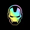 Adesivos Refletivos Decorativos de Carro do Homem de Ferro Vingadores Anime para Cobrir Arranhões Adesivos de Modificação para Motocicleta