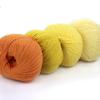 Al por mayor bebé 8 hebras bola de algodón hecho a mano accesorios para el cabello diy muñeca ganchillo tejido suéter de bebé hilo de ganchillo de algodón de ocho hebras