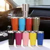 Taza de Coche de Color Sólido de 30 oz Gran Capacidad Taza Aislada de Acero Inoxidable 304 Tapa Deslizante Antifugas Taza para Viaje en Coche