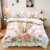 Juego de Cama de Tres Piezas Shein Temu Serie Pascua 3 Juego de Cama Decorativo de Tres Piezas Se Puede Emitir Jit