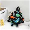 Porta-moedas Infantil Desenho Animado Fofo Dinossaurinho Crianças Comércio Exterior Mochila Redução de Carga 1-5 Anos Bolsa Casual